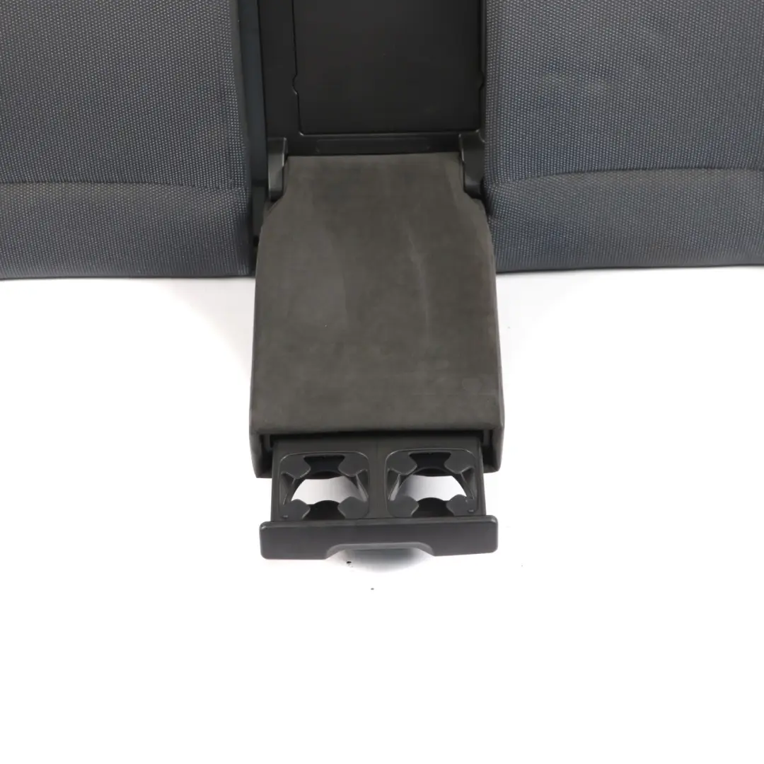 Sofa Bench Set Folding Backrest Cloth Alcantara Anthracite to BMW E90 Rear Seat with Part number 8036395 BMW E90 Rear Seat Sofa Bench Set Folding Backrest Cloth Alcantara Anthracite - SKU 8036395-2 - Part number 8036395