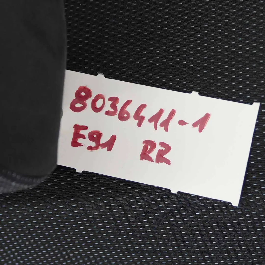 BMW E91 Touring Lehne Bezug Hinten Rechts Stoff Alcantara - SKU 8036411-1 - Teilenummer 52208036411