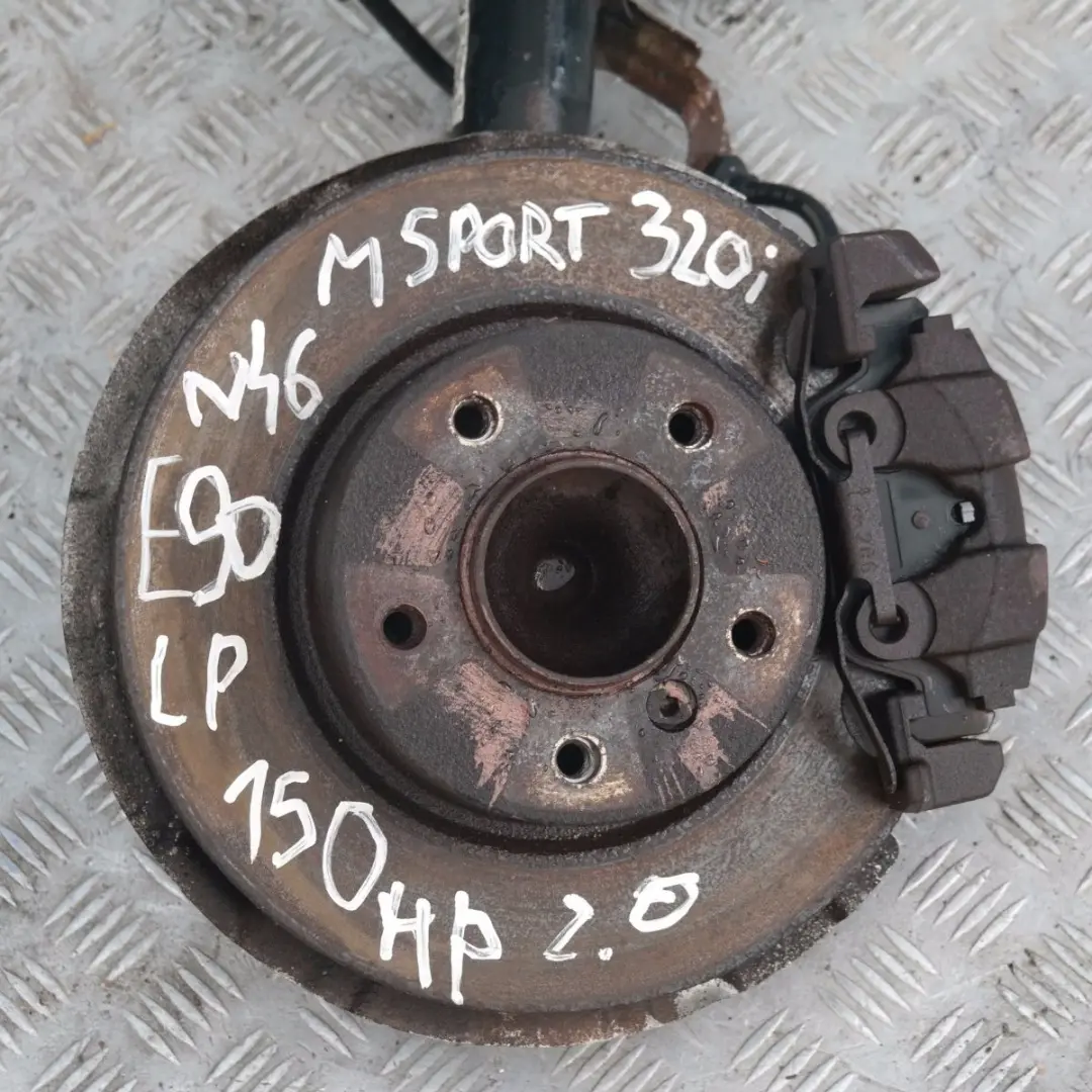 N46 M Sport Front Left N/S Spring Strut Brake Caliper to BMW 3 Series E90 320i with Part number 8036553 BMW 3 Series E90 320i N46 M Sport Front Left N/S Spring Strut Brake Caliper - SKU 8036553 - Part number 8036553