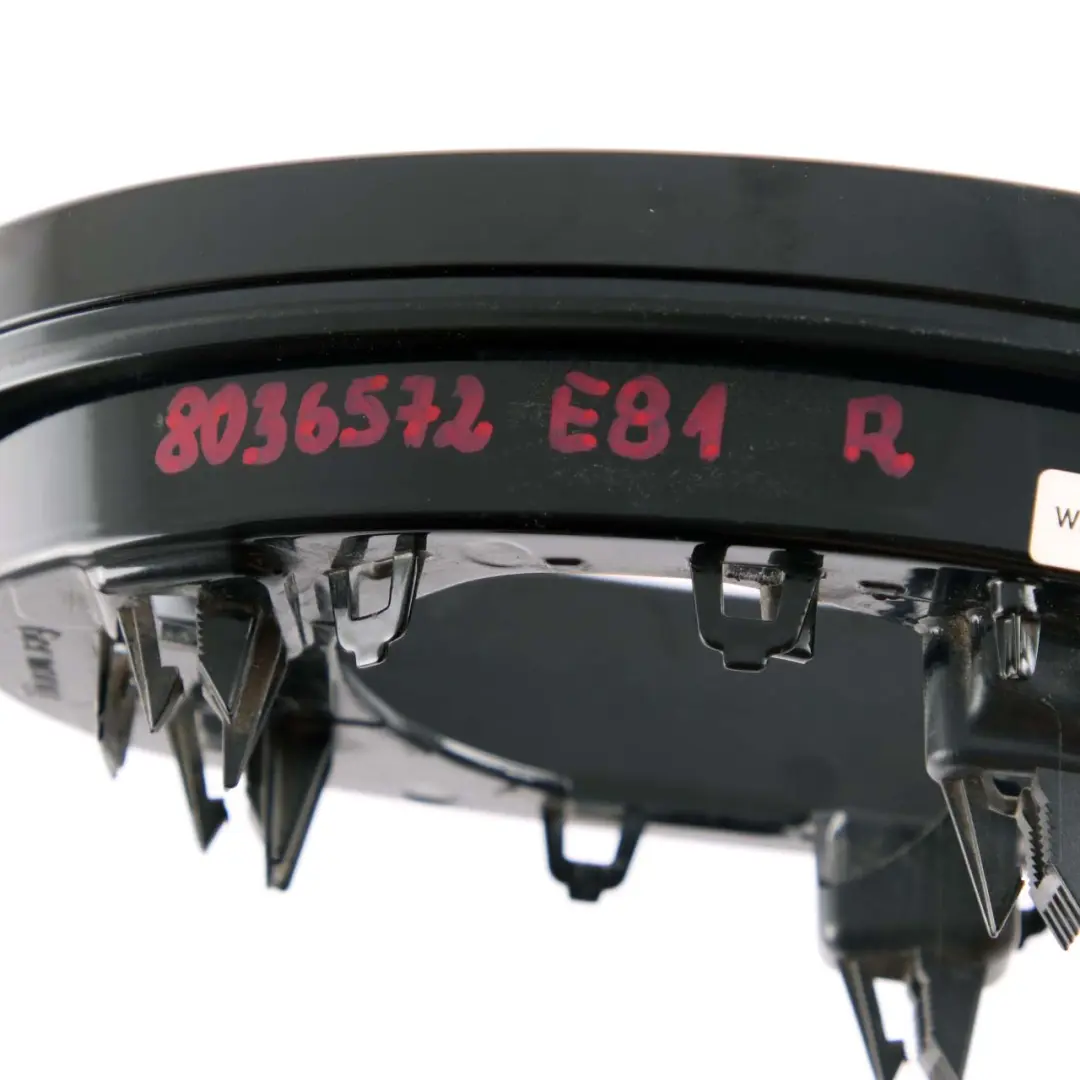 *BMW E90 E91 E92 E93 M Sport Aussenspiegel Haltering rechts Glanzschwarz für mit Teilenummer 8036572 *BMW E90 E91 E92 E93 M Sport Aussenspiegel Haltering rechts Glanzschwarz - SKU 8036572 - Teilenummer 8036572