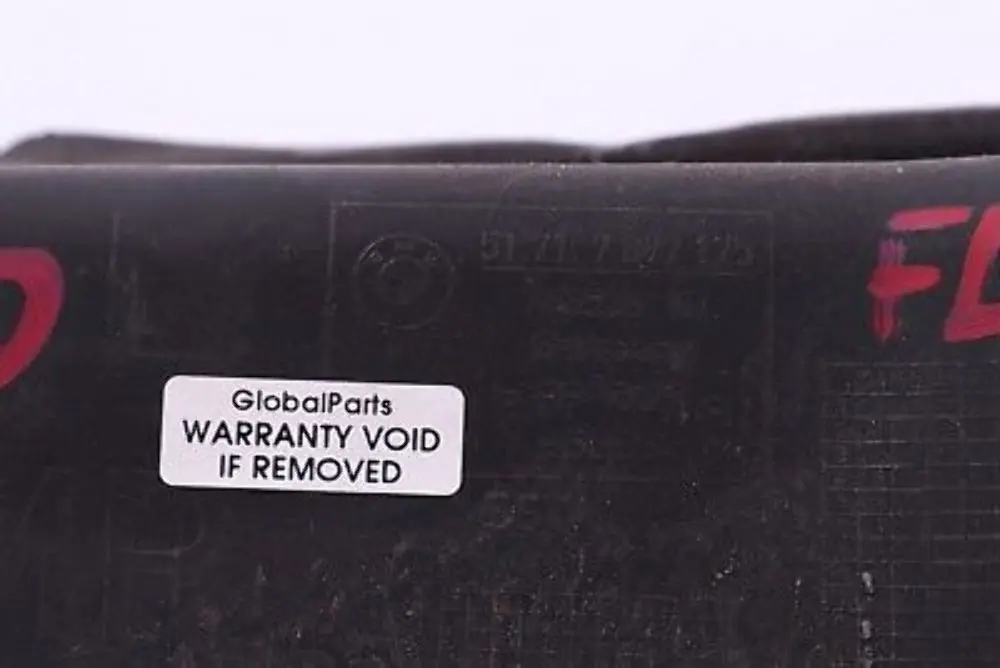 BMW 5 Series E60 E61 LCI M-Sport Front Bumper Air Duct Left N/S - SKU 8036575 - Part number 8036575