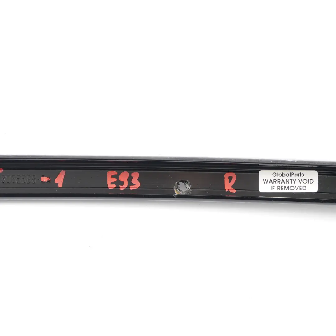 BMW E93 Tapa Columna A Puerta Embellecedor Pilar Derecho Alto Brillo - SKU 8036668-1 - Número de pieza 8036668