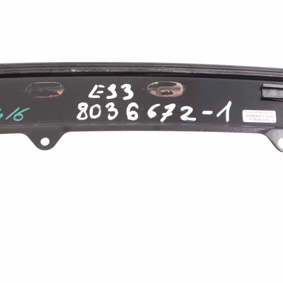 BMW E93 F33 Convertible Moulding Folding Top Lid High Gloss Glanzschwarz - SKU 8036672-1 - Part number 8036672
