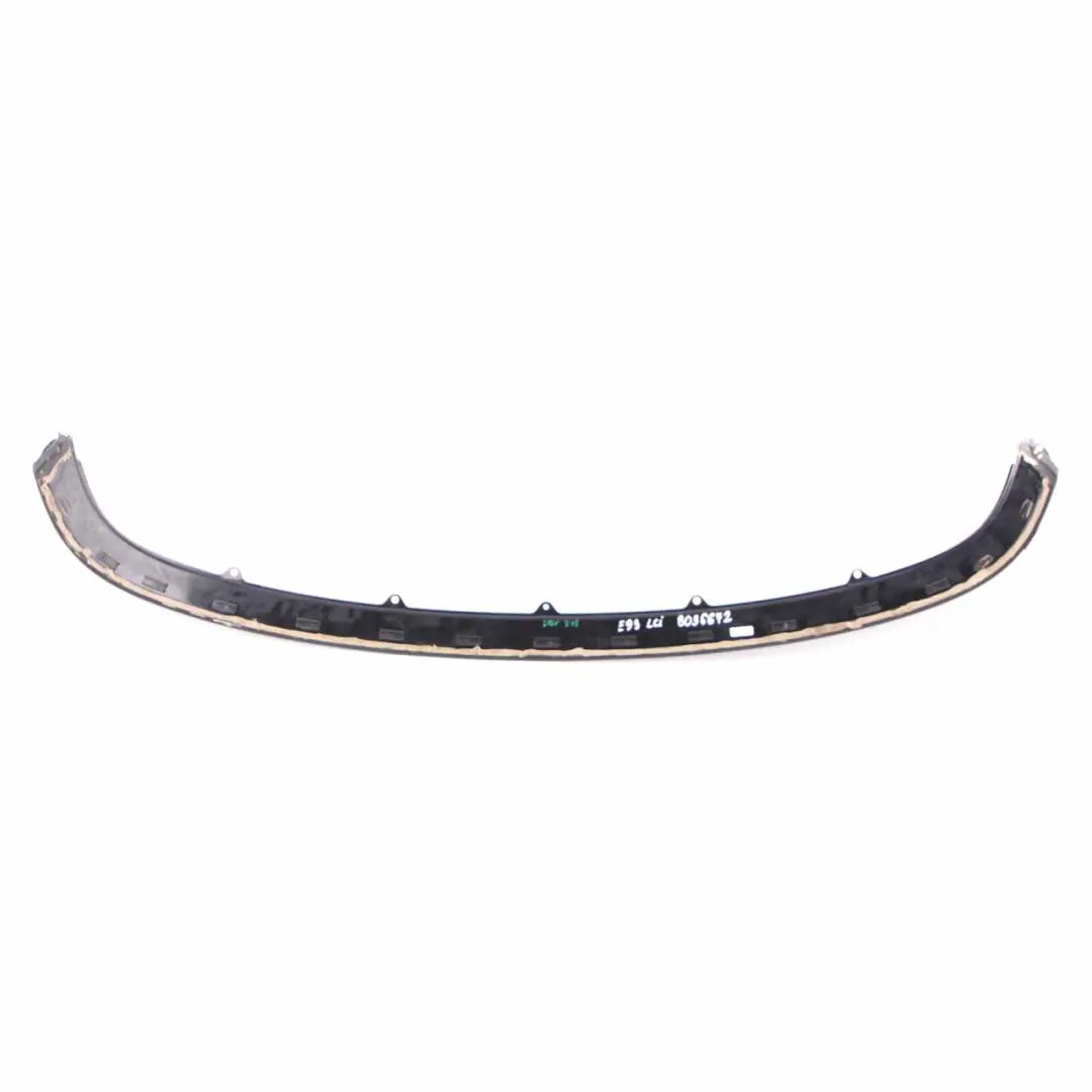 BMW E93 F33 Convertible Moulding Folding Top Lid High Gloss Glanzschwarz - SKU 8036672-2 - Part number 8036672