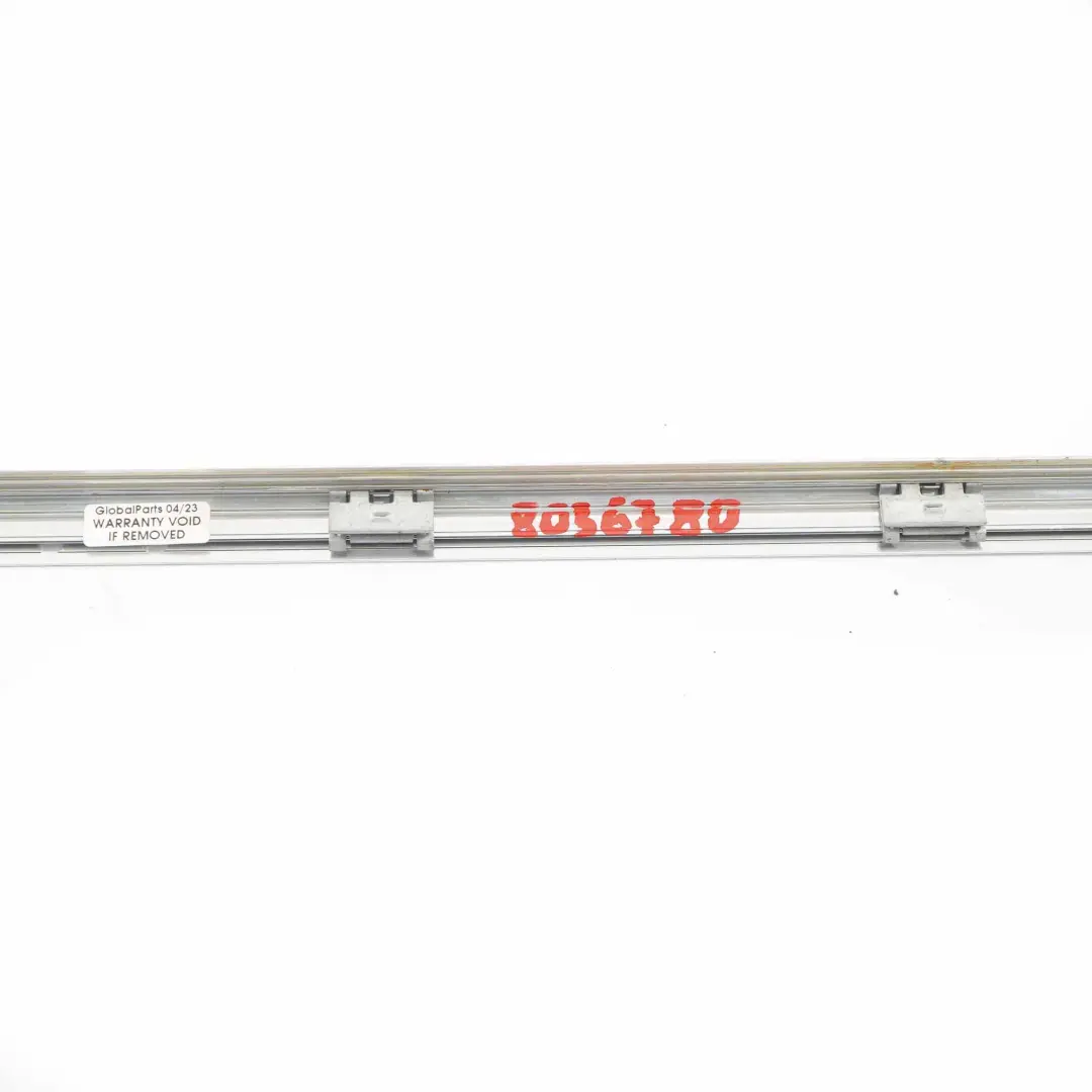 BMW X5 E70 Window Guide Top Cover Strip Trim Door Rear Right O/S Alu - SKU 8036780 - Part number 8036780