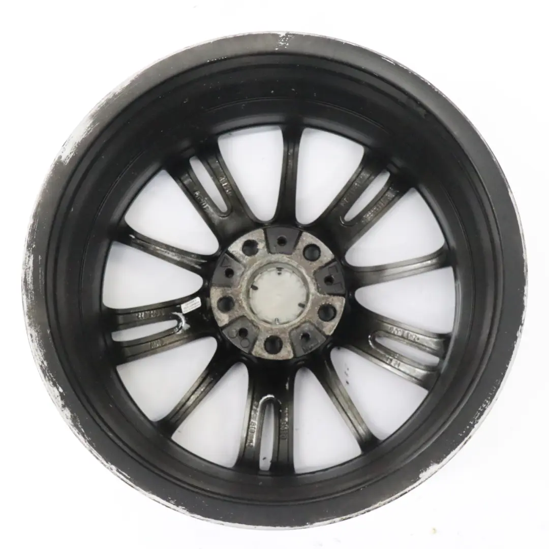 BMW E90 E91 E92 E93 Llanta aleación delantera negra 18" 8J ET:34 M Spider Spoke - SKU 8036933-7 - Número de pieza 8036933