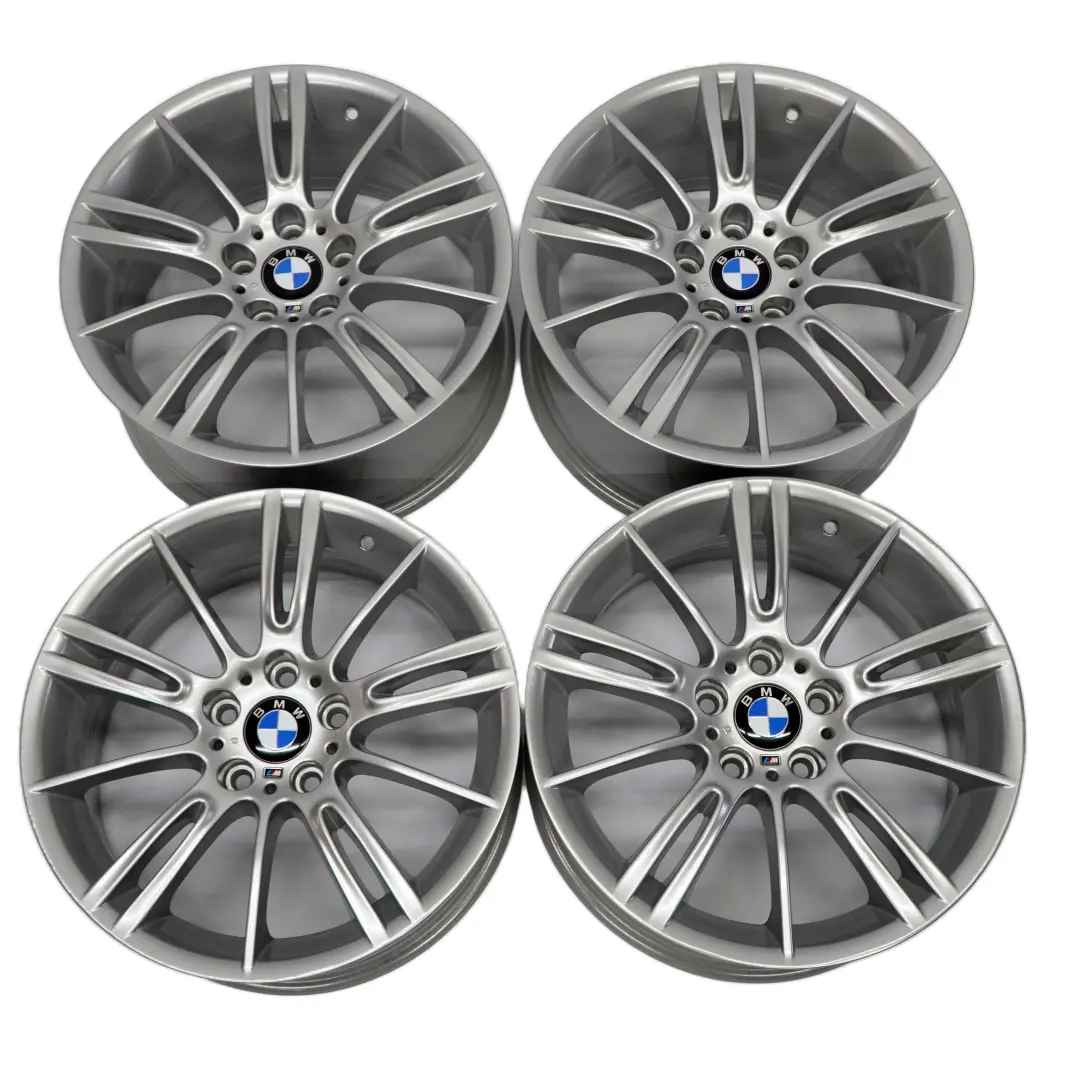 BMW 3 Series E90 E91 E92 E93 Complete Set 4x Wheel Rim 18" M Spider Spoke 193 - SKU 8036933/8036934 - Part number 8036933