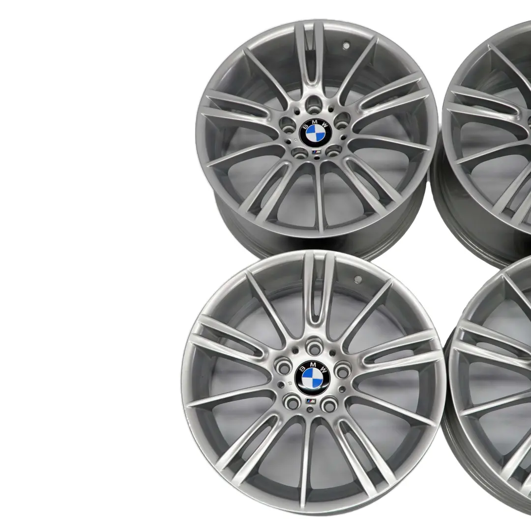 BMW 3 Series E90 E91 E92 E93 Complete Set 4x Wheel Rim 18" M Spider Spoke 193 - SKU 8036933/8036934 - Part number 8036933