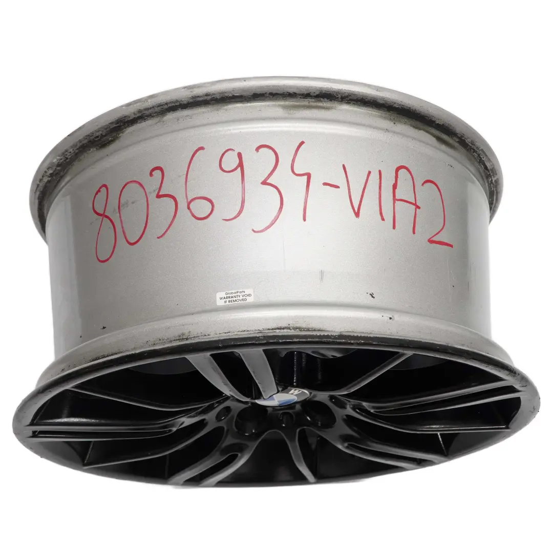 Schwarz Hinten Felgen Alufelge 18" Sternspeiche 193 8,5J ET:37 VIA für BMW E90 E91 mit Teilenummer 8036934 BMW E90 E91 Schwarz Hinten Felgen Alufelge 18" Sternspeiche 193 8,5J ET:37 VIA - SKU 8036934-VIA2 - Teilenummer 8036934