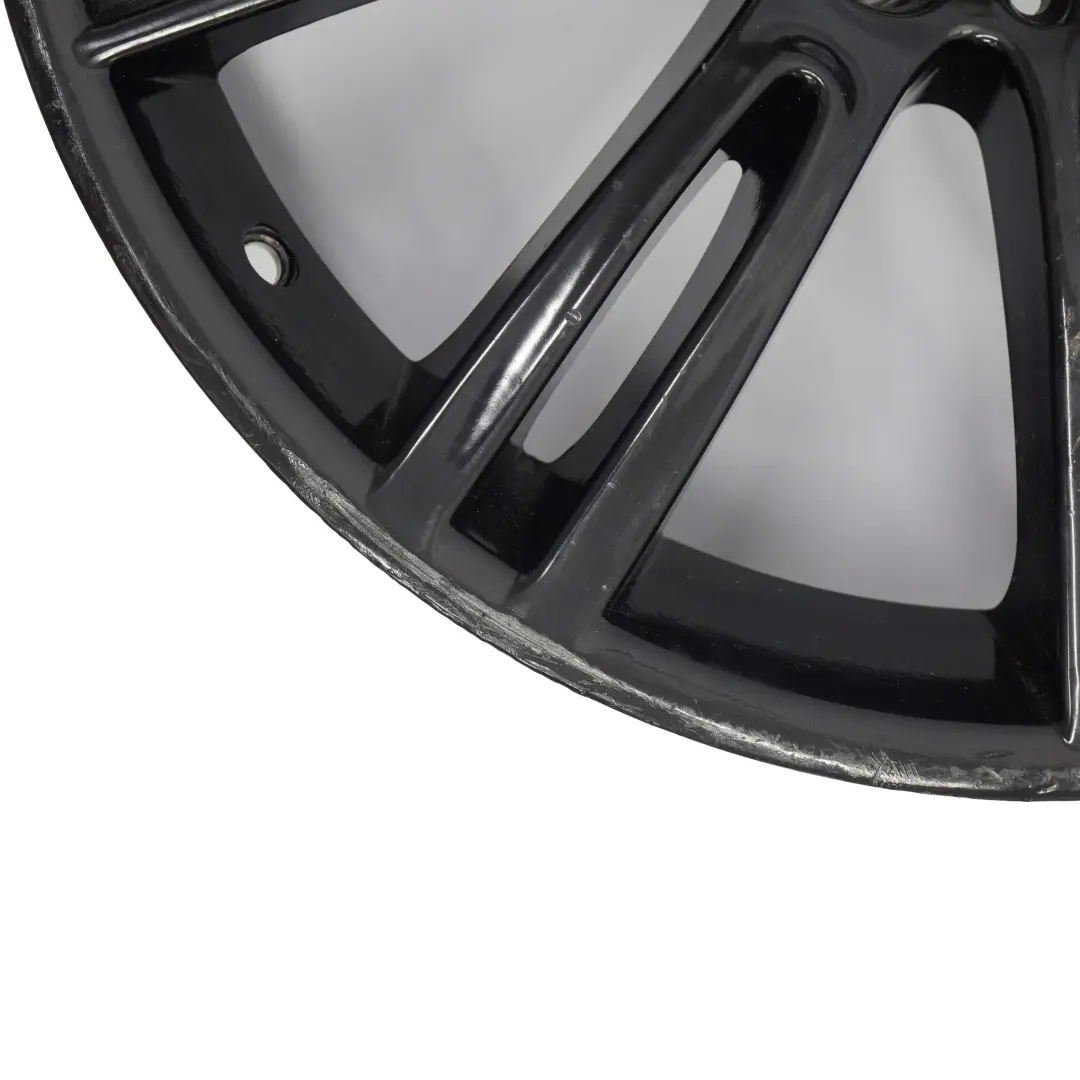 BMW E90 E91 Black Rear Alloy Wheel Rim 18" 8,5J ET:37 M Spider Spoke 193 VIA - SKU 8036934-VIA2 - Part number 8036934