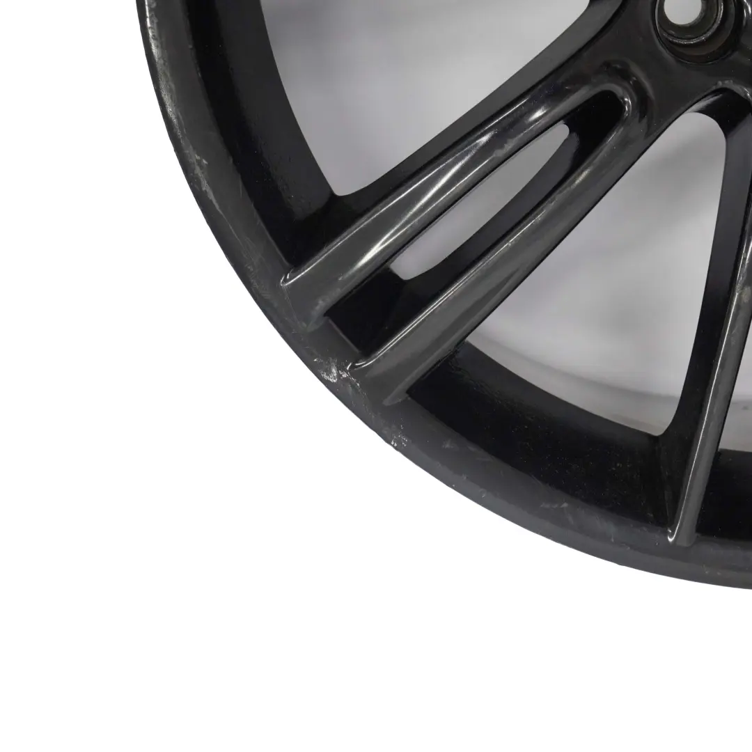 BMW E90 E91 Black Rear Alloy Wheel Rim 18" 8,5J ET:37 M Spider Spoke 193 VIA - SKU 8036934-VIA2 - Part number 8036934