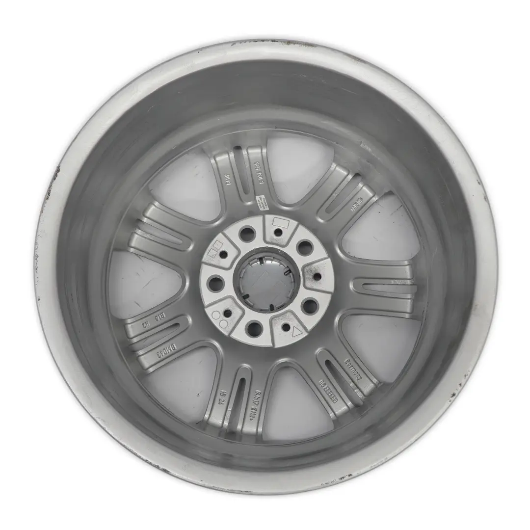 Alloy Rim M Double Spoke 194 17" ET:34 8J to BMW E90 E91 E92 Silver Wheel with Part number 8036935 BMW E90 E91 E92 Silver Wheel Alloy Rim M Double Spoke 194 17" ET:34 8J - SKU 8036935-8 - Part number 8036935