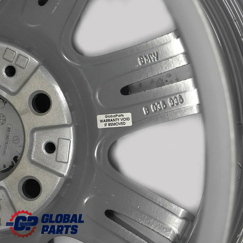 Alloy Rim M Double Spoke 194 17" 8,5J ET:37 to BMW 3 Series E90 E91 E92 Rear Wheel with Part number 8036936 BMW 3 Series E90 E91 E92 Rear Wheel Alloy Rim M Double Spoke 194 17" 8,5J ET:37 - SKU 8036936-3 - Part number 8036936