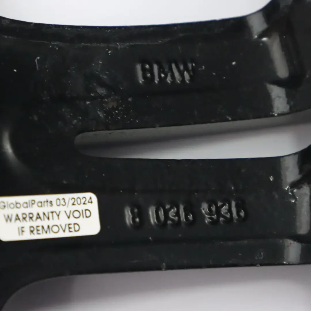 BMW E90 E91 Schwarz Alu Felge Hinten Doppelspeiche 194 17" 8,5J ET:37 - SKU 8036936-5 - Teilenummer 8036936