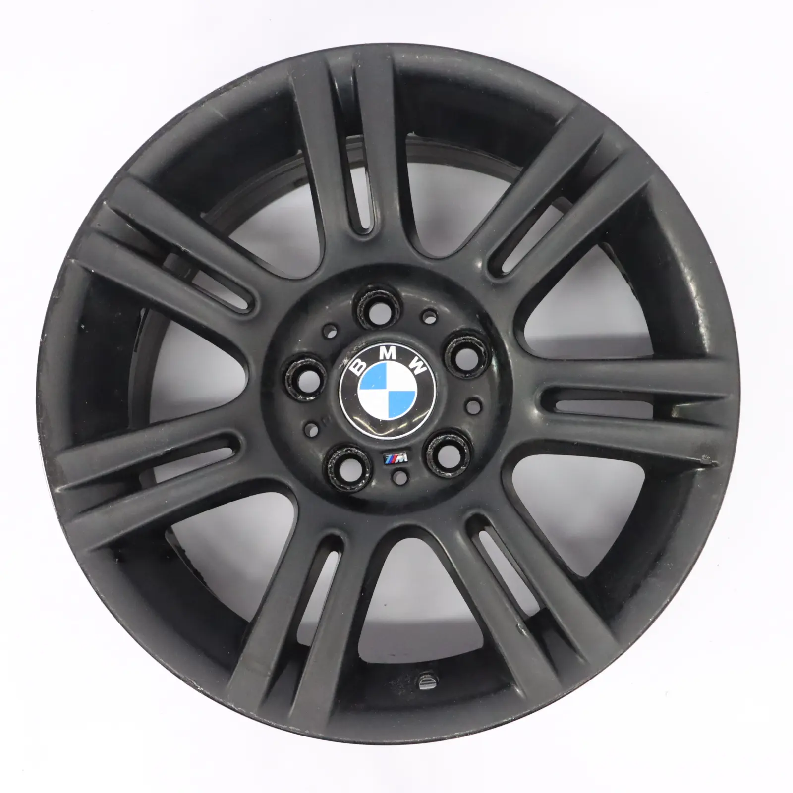 BMW E90 E91 Negro Llanta de Aleacion Trasera M Doble Radio 194 17 "8,5J ET:37
