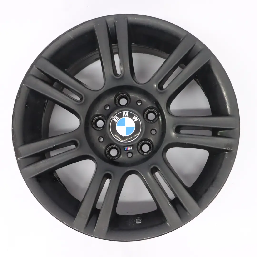 BMW E90 E91 Noir Aluminium Jante Arriere Rayons Doubles 194 17" 8,5J Et :3 7 - SKU 8036936-5 - Numéro de pièce 8036936