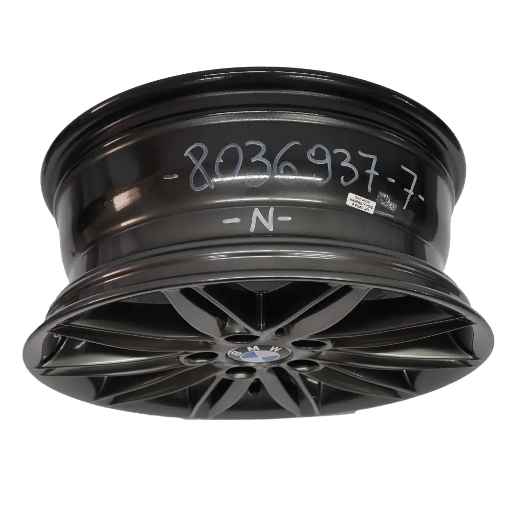 Gris Ferrico Llanta de Aleacion 17" 7J ET:47 M Doble Radio 207 para BMW E81 E82 E87 con número de pieza 8036937 BMW E81 E82 E87 Gris Ferrico Llanta de Aleacion 17" 7J ET:47 M Doble Radio 207 - SKU 8036937-7 - Número de pieza 8036937