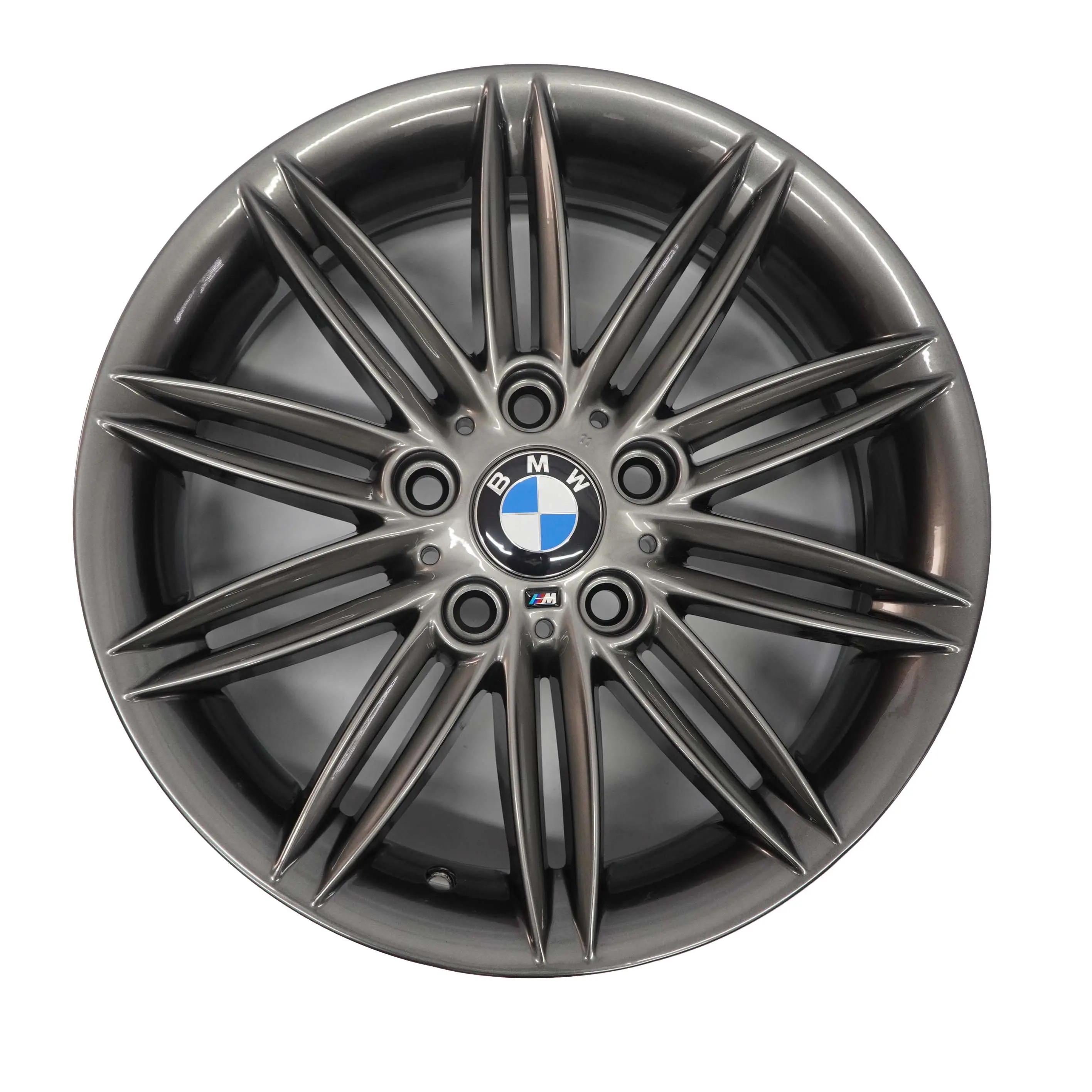 BMW E81 E82 E87 Grigio AlluMini o Cerchione IN Lega 17" M Doppio Raggio 207 7J