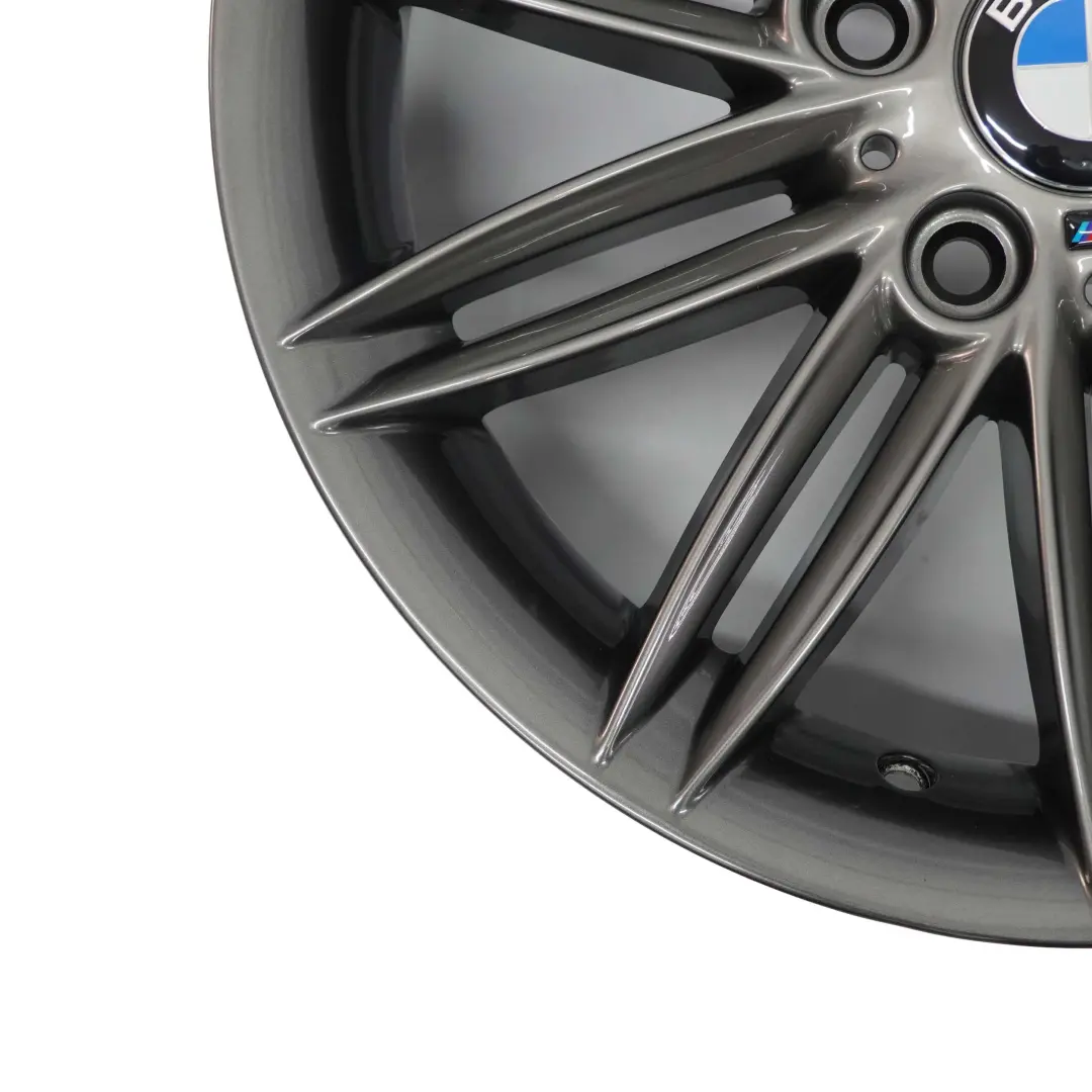 BMW E81 E82 E87 Gris Jantes Alu Alliage 17" M Rayons Doubles 207 7J ET:47 - SKU 8036937-7 - Numéro de pièce 8036937