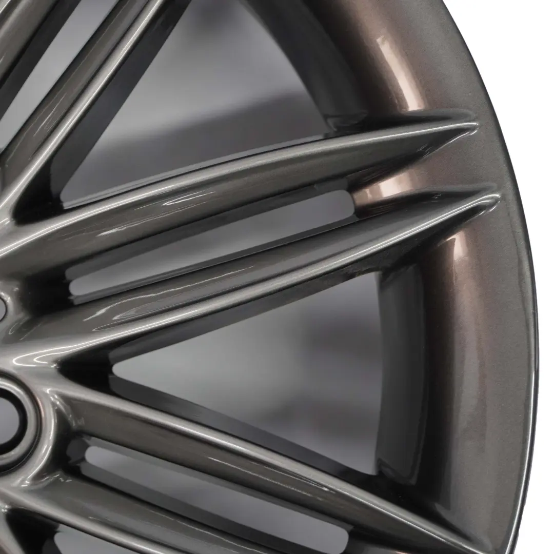 BMW E81 E82 E87 Ferric Grau Alu Felge Alufelge 17" M Doppelspeiche 207 7J ET:47 - SKU 8036937-7 - Teilenummer 8036937