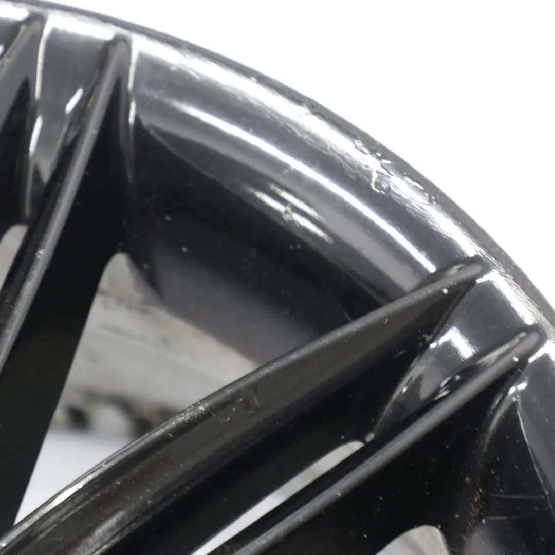 BMW E81 E82 E87 E88 Llanta de Aleación Negra 17" 7J ET:47 M Doble Radio 207 - SKU 8036937-9 - Número de pieza 8036937