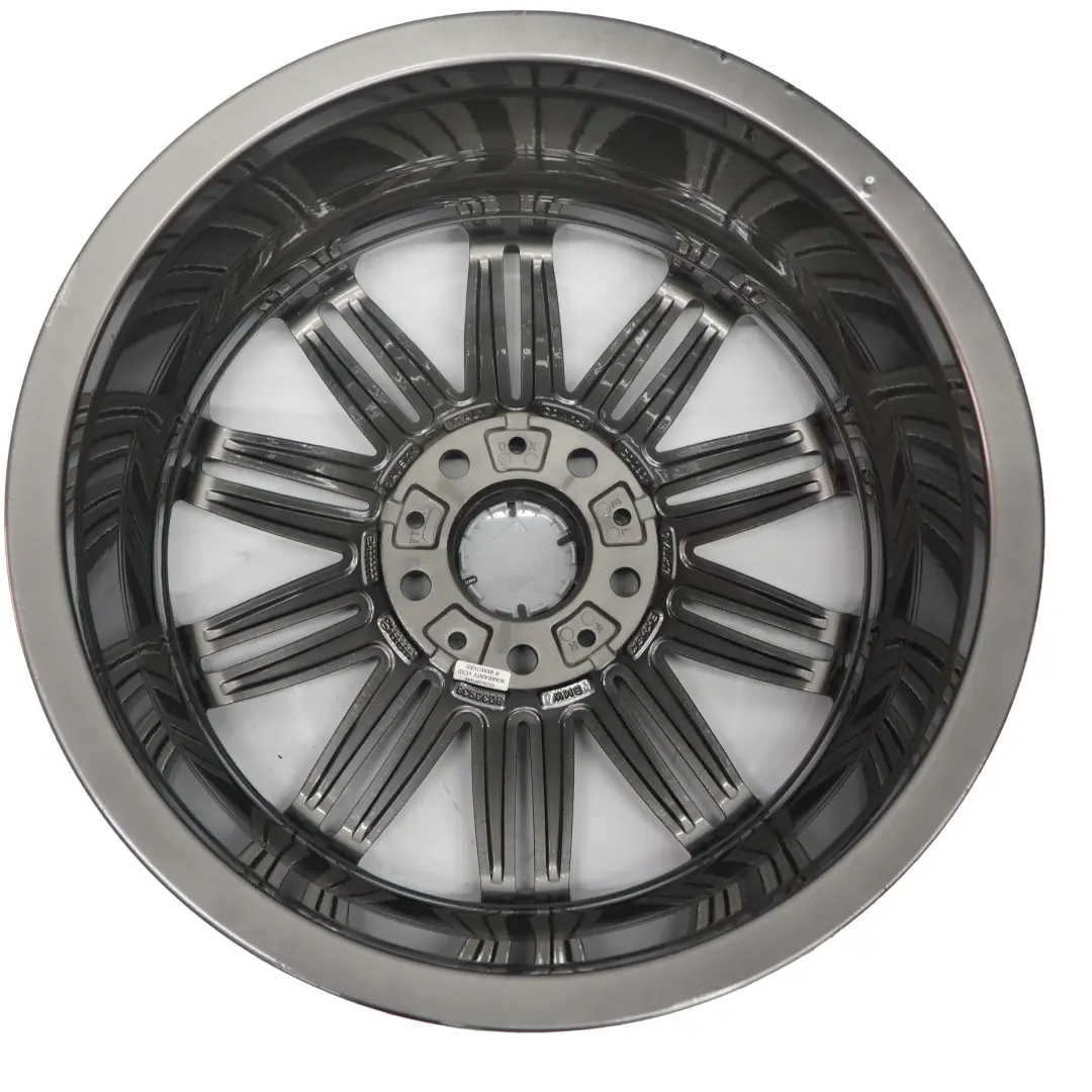 BMW E81 E87 Gris llanta trasera aleacion de 17 "M de doble radio 207 7,5J ET:47 - SKU 8036938 - Número de pieza 8036938