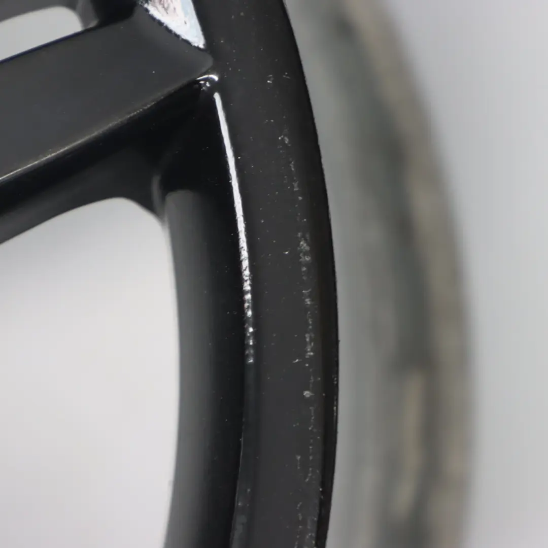 BMW E81 E87 Llanta de Aleación Delantera Negra 18" 7,5J M Doble Radio 208 - SKU 8036939-4 - Número de pieza 8036939