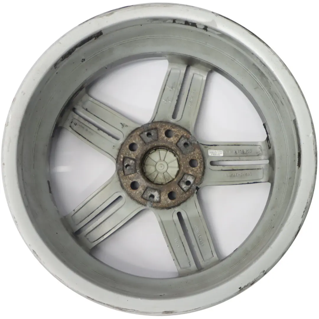 BMW E81 E87 Llanta de Aleación Delantera Negra 18" 7,5J M Doble Radio 208 - SKU 8036939-4 - Número de pieza 8036939