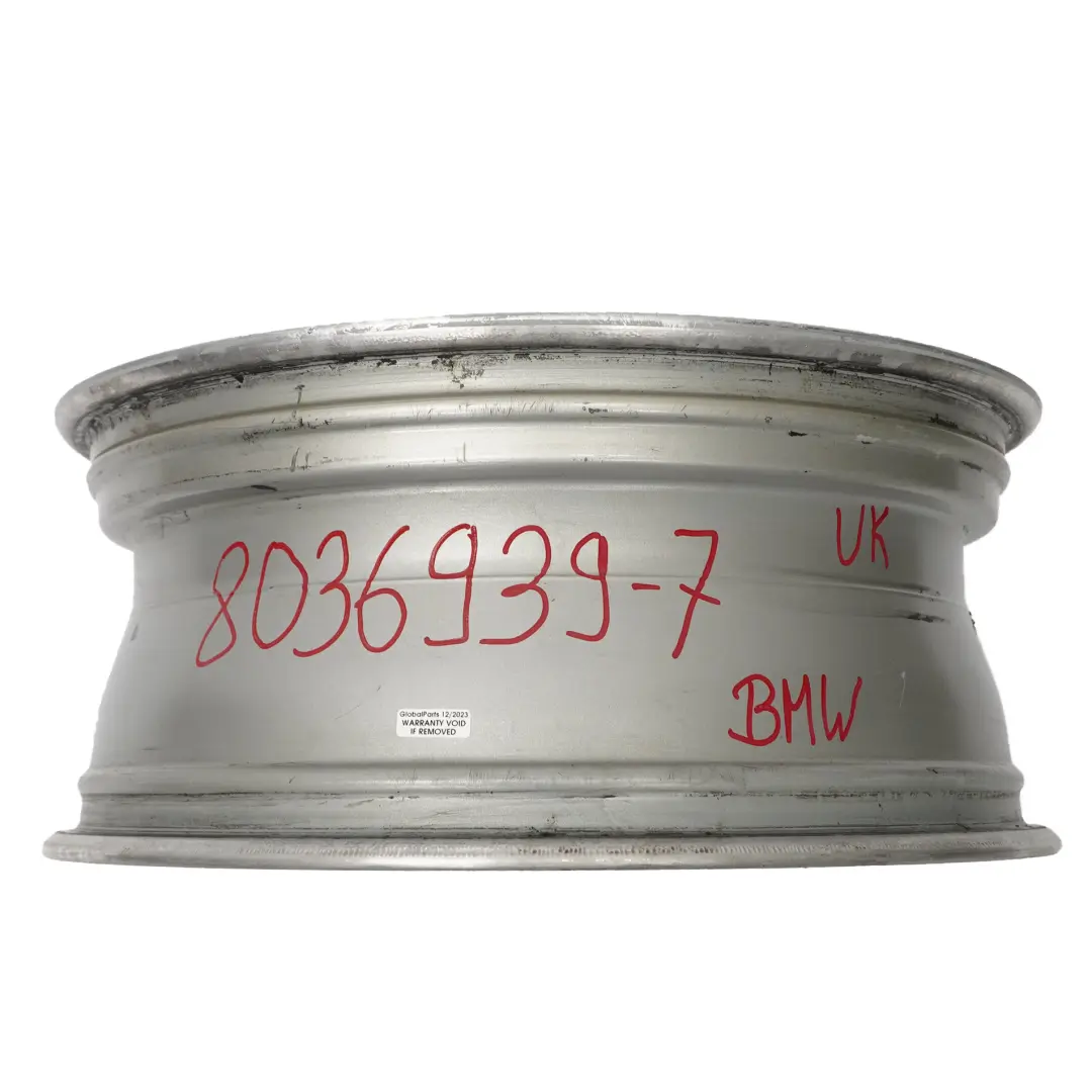 Front Silver Alloy Wheel Rim 18" 7,5J M Double Spoke 208 to BMW E81 E87 with Part number 8036939 BMW E81 E87 Front Silver Alloy Wheel Rim 18" 7,5J M Double Spoke 208 - SKU 8036939-7 - Part number 8036939