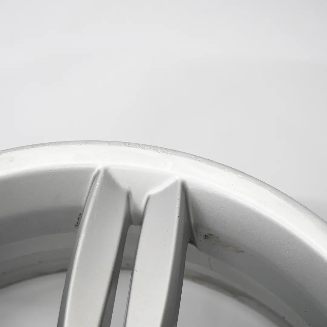 Front Silver Alloy Wheel Rim 18" 7,5J M Double Spoke 208 to BMW E81 E87 with Part number 8036939 BMW E81 E87 Front Silver Alloy Wheel Rim 18" 7,5J M Double Spoke 208 - SKU 8036939-7 - Part number 8036939