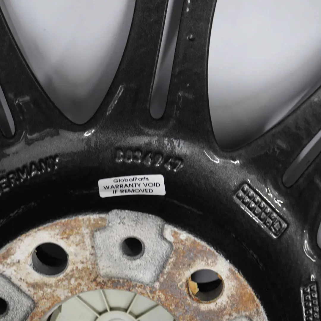 BMW E60 E61 Ferricgrey Leichtmetallfelge 18" ET:20 8J M Doppelspeiche 135 - SKU 8036947-7 - Teilenummer 8036947
