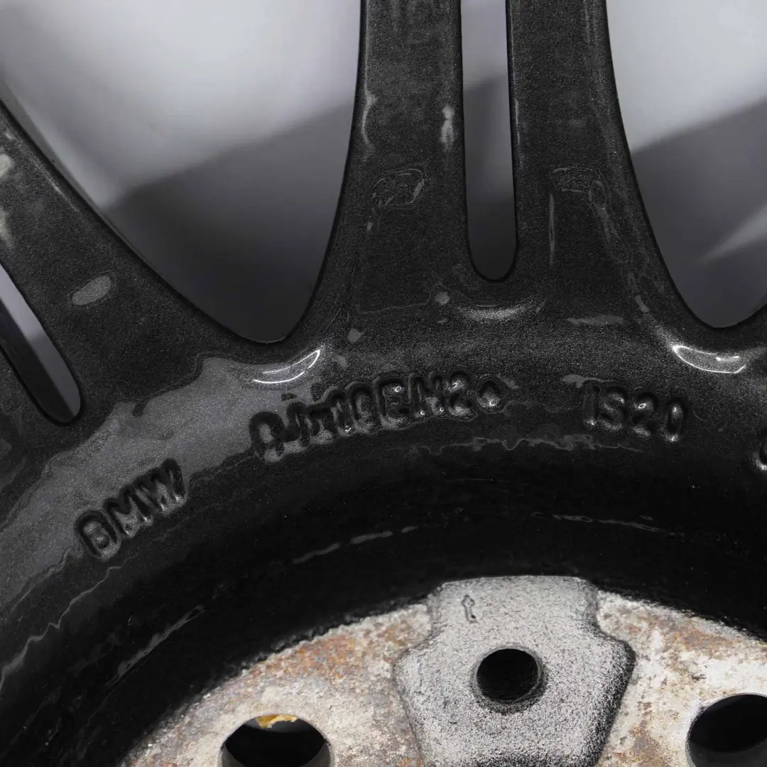 Ferricgrey Leichtmetallfelge 18" ET:20 8J M Doppelspeiche 135 für BMW E60 E61 mit Teilenummer 8036947 BMW E60 E61 Ferricgrey Leichtmetallfelge 18" ET:20 8J M Doppelspeiche 135 - SKU 8036947-7 - Teilenummer 8036947