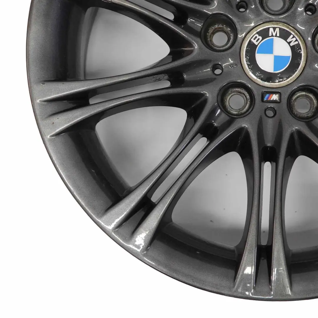 BMW E60 E61 Ferricgrey Jante en Alliage 18" ET:20 8J M Double Spoke 135 - SKU 8036947-8 - Numéro de pièce 8036947