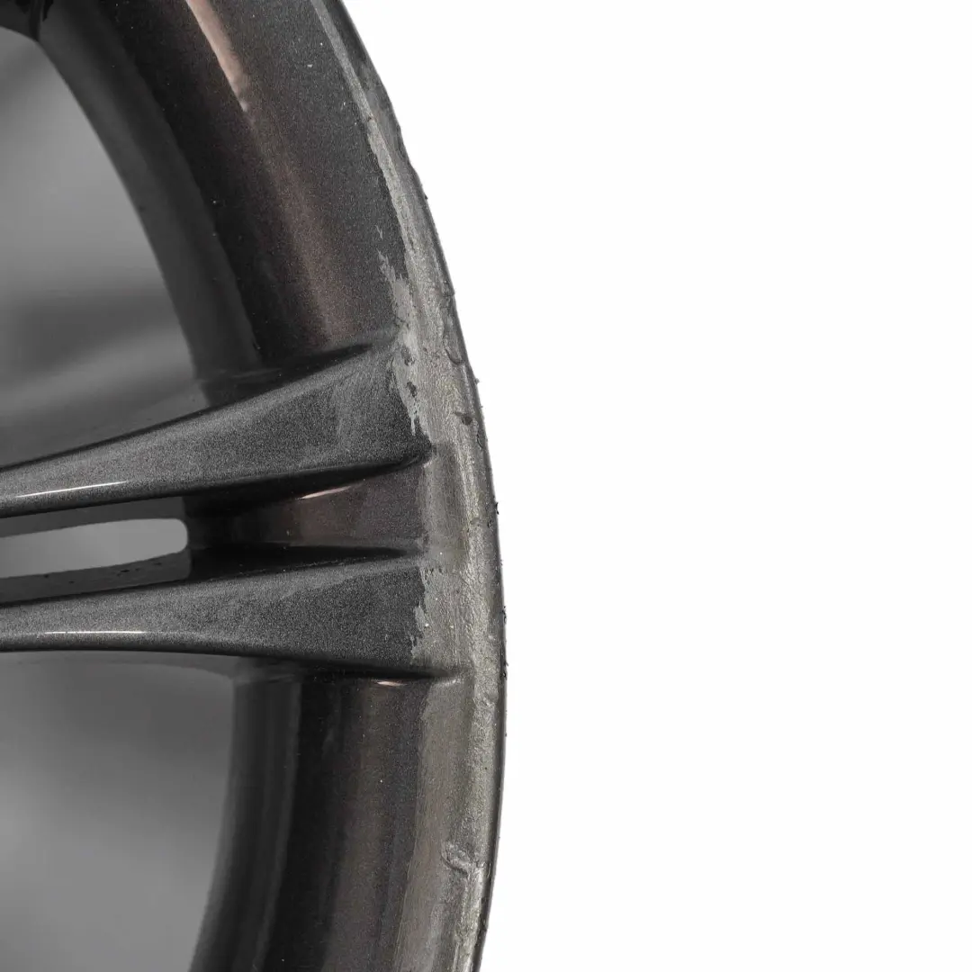 Ferricgrey Alloy Wheel Rim 18" ET:20 8J M Double Spoke 135 to BMW E60 E61 with Part number 8036947 BMW E60 E61 Ferricgrey Alloy Wheel Rim 18" ET:20 8J M Double Spoke 135 - SKU 8036947-8 - Part number 8036947