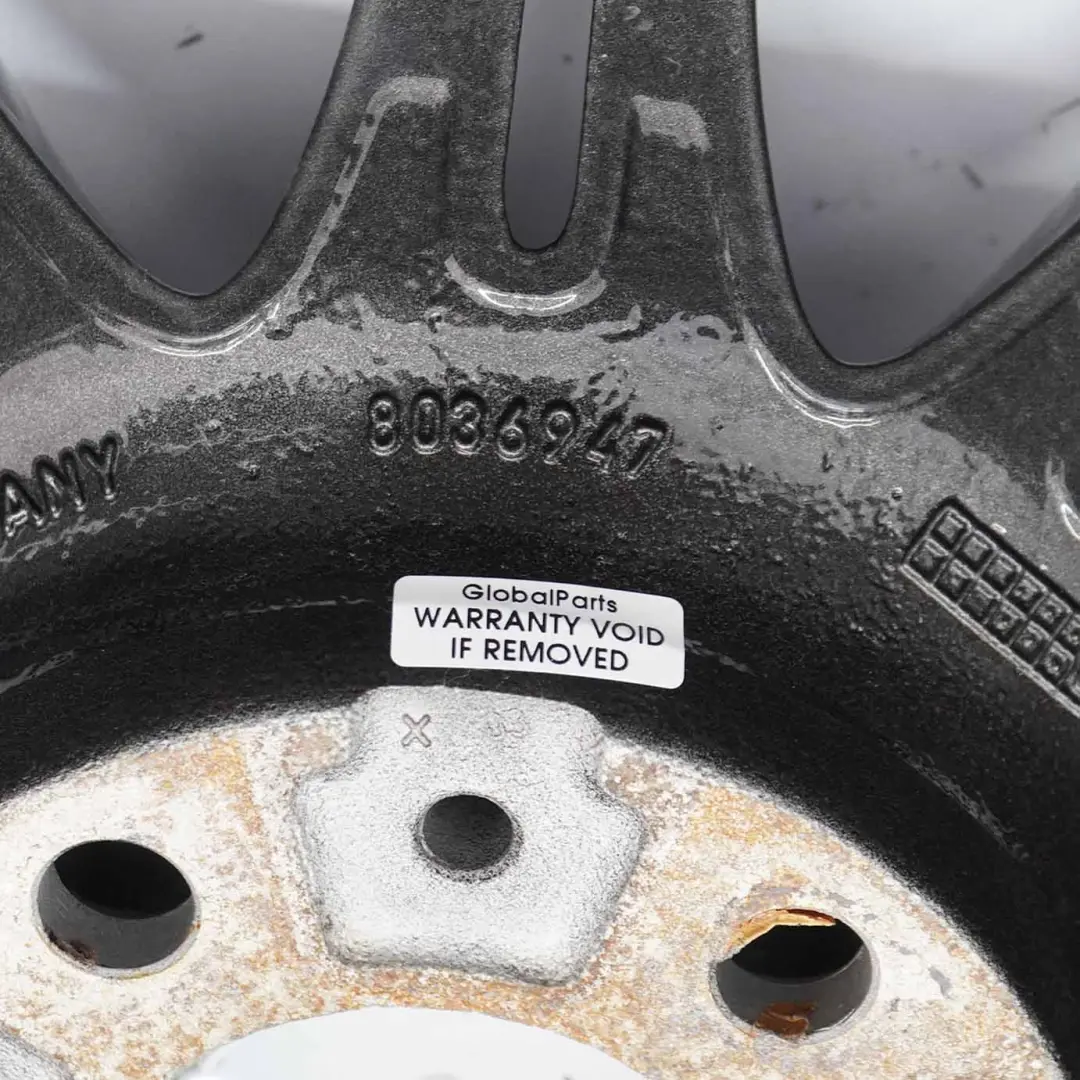 Ferricgrey Alloy Wheel Rim 18" ET:20 8J M Double Spoke 135 to BMW E60 E61 with Part number 8036947 BMW E60 E61 Ferricgrey Alloy Wheel Rim 18" ET:20 8J M Double Spoke 135 - SKU 8036947-9 - Part number 8036947