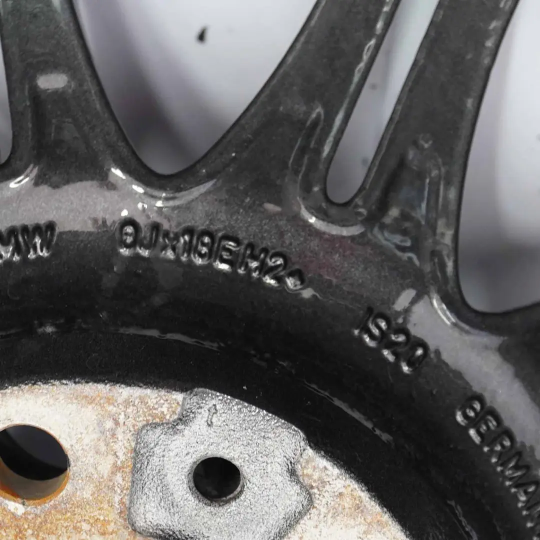 Ferricgrey Alloy Wheel Rim 18" ET:20 8J M Double Spoke 135 to BMW E60 E61 with Part number 8036947 BMW E60 E61 Ferricgrey Alloy Wheel Rim 18" ET:20 8J M Double Spoke 135 - SKU 8036947-9 - Part number 8036947