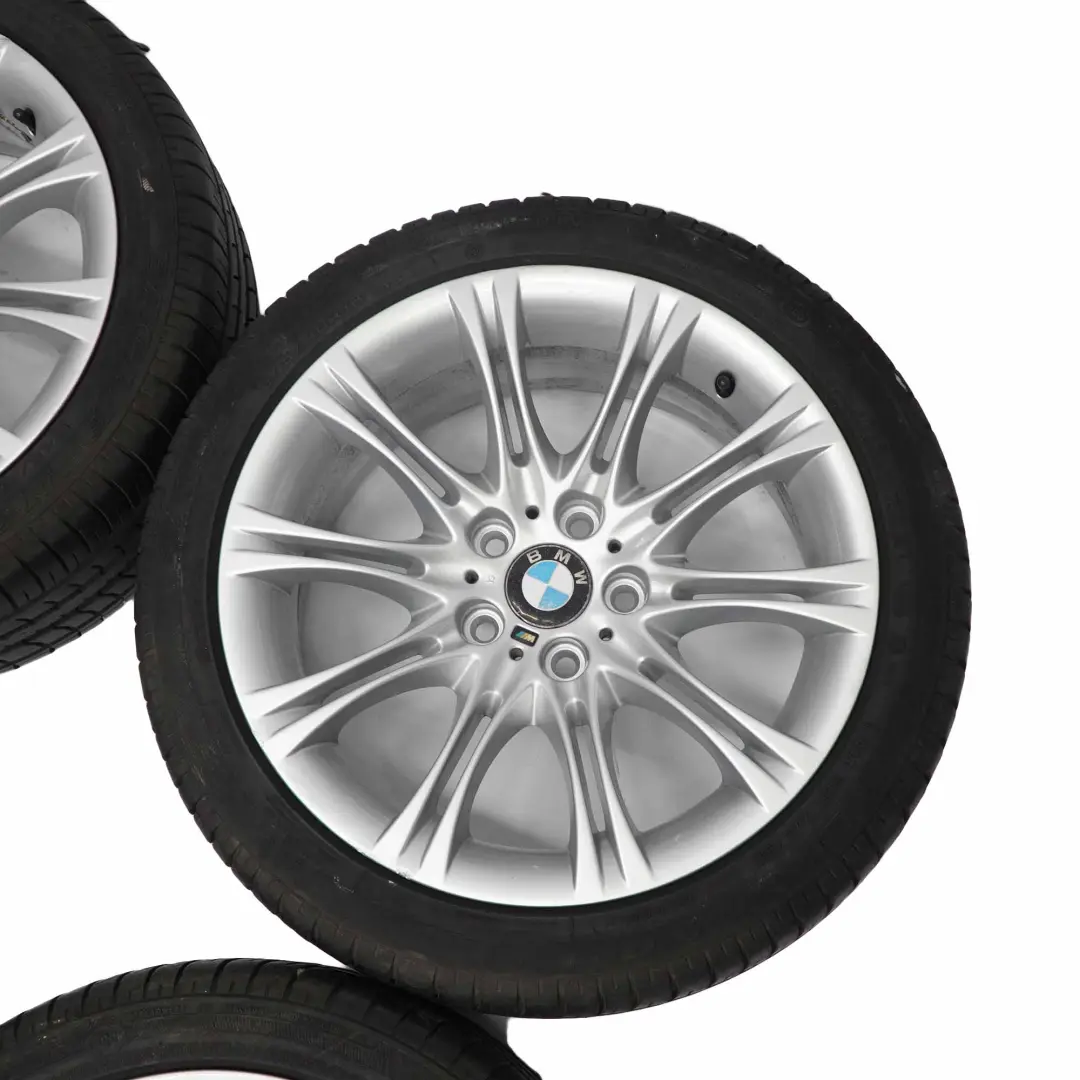 BMW E60 E61 Set complet 4x Jantes Pneus M Double Spoke 135 18" 8J ET:20 - SKU 8036947-SET - Numéro de pièce 8036947