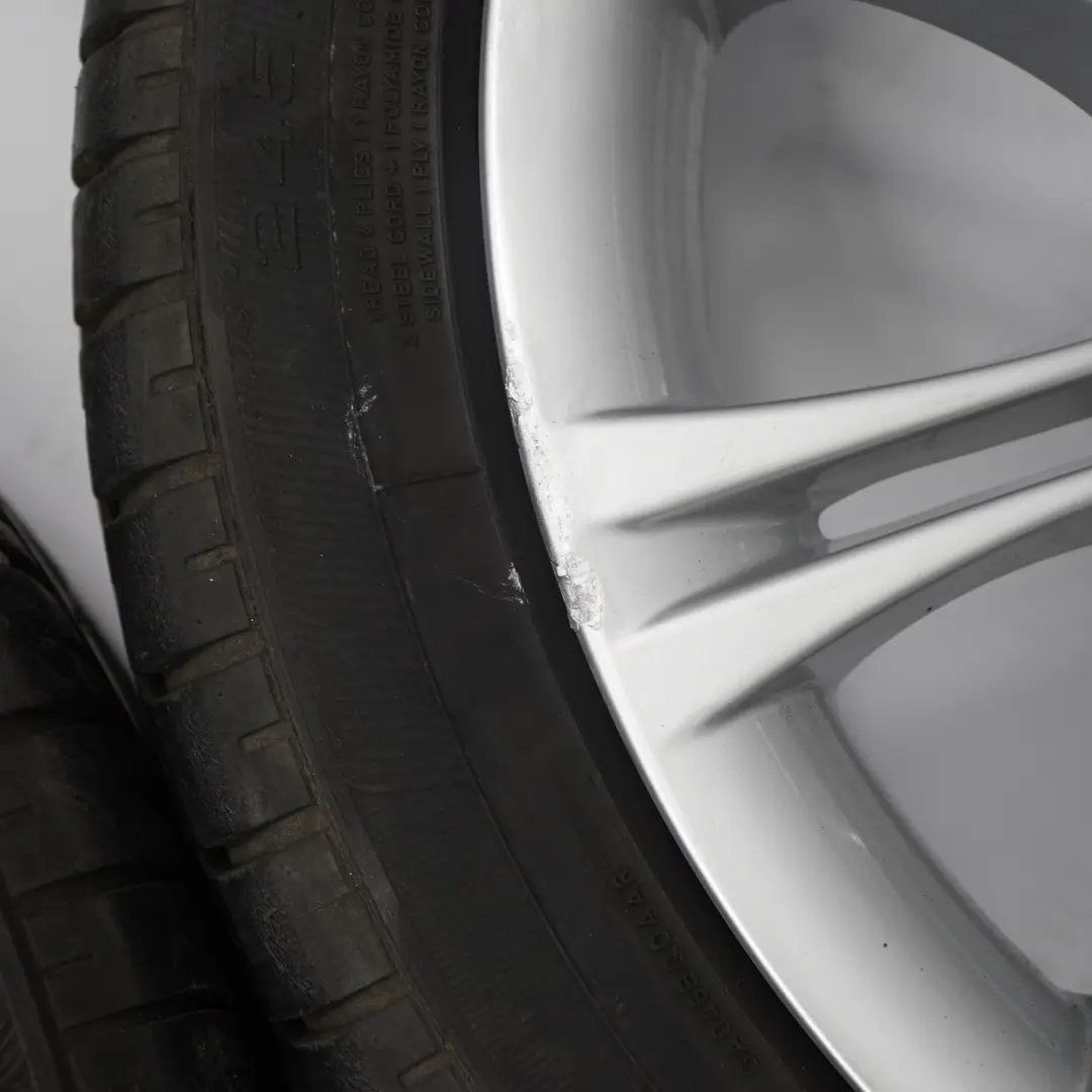 Set complet 4x Jantes Pneus M Double Spoke 135 18" 8J ET:20 pour BMW E60 E61 à propos du numéro de pièce 8036947 BMW E60 E61 Set complet 4x Jantes Pneus M Double Spoke 135 18" 8J ET:20 - SKU 8036947-SET - Numéro de pièce 8036947