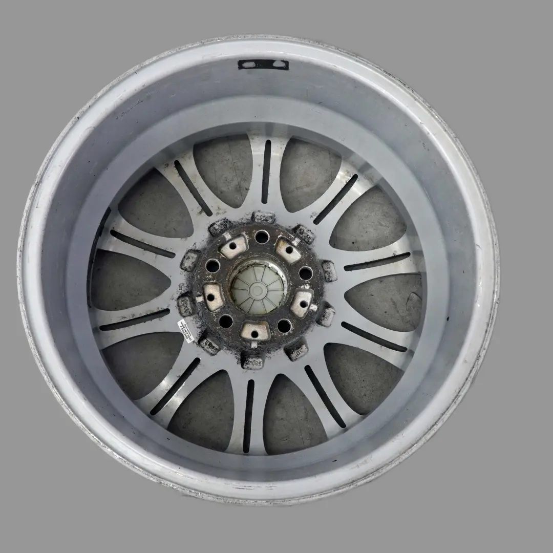 BMW 5 Series E60 E61 Silver Alloy Wheel Rim 18" ET:40 8J Double Spoke VIA - SKU 8036947-VIA - Part number 8036947