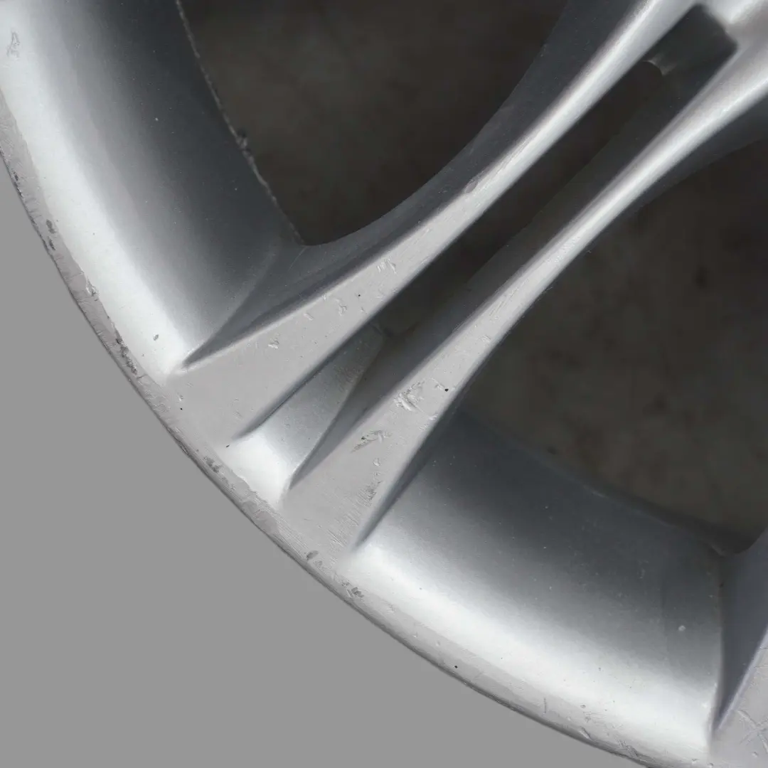 BMW 5 Series E60 E61 Silver Alloy Wheel Rim 18" ET:40 8J Double Spoke VIA - SKU 8036947-VIA - Part number 8036947