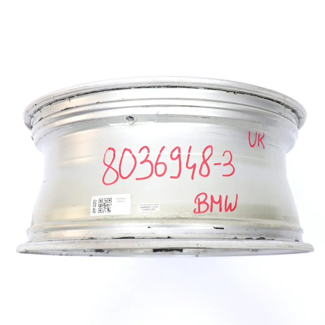 Front Alloy Wheel Rim 19" 8,5J ET:18 M Double Spoke 172 to BMW E60 E61 with Part number 8036948 BMW E60 E61 Front Alloy Wheel Rim 19" 8,5J ET:18 M Double Spoke 172 - SKU 8036948-3 - Part number 8036948