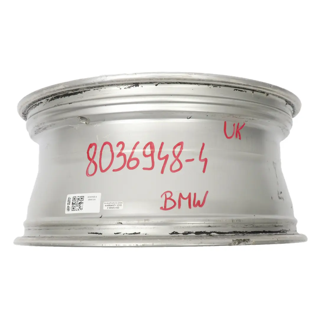Front Alloy Wheel Rim 19" 8,5J ET:18 M Double Spoke 172 to BMW E60 E61 with Part number 8036948 BMW E60 E61 Front Alloy Wheel Rim 19" 8,5J ET:18 M Double Spoke 172 - SKU 8036948-4 - Part number 8036948