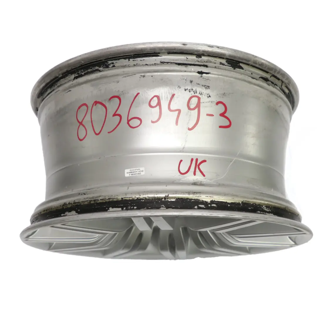 Alloy Wheel Rim 19" ET:32 9,5J M Double Spoke 172 to BMW E60 E61 Rear with Part number 8036949 BMW E60 E61 Rear Alloy Wheel Rim 19" ET:32 9,5J M Double Spoke 172 - SKU 8036949-3 - Part number 8036949