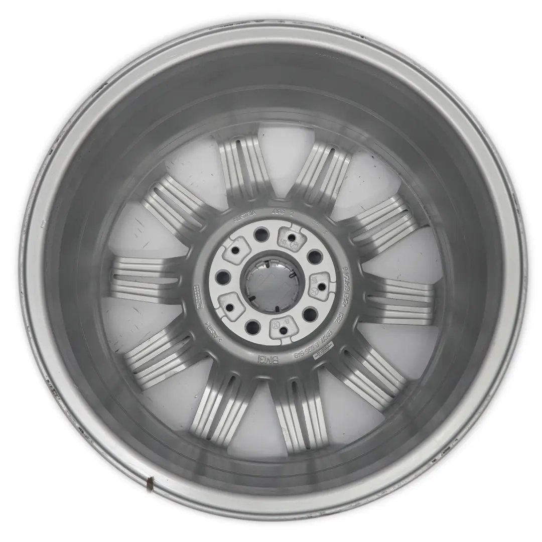 Hinten Alu Felge Alufelge 19" ET:32 9,5J M Doppelspeiche 172 für BMW 5 er E60 E61 mit Teilenummer 8036949 BMW 5 er E60 E61 Hinten Alu Felge Alufelge 19" ET:32 9,5J M Doppelspeiche 172 - SKU 8036949-4 - Teilenummer 8036949