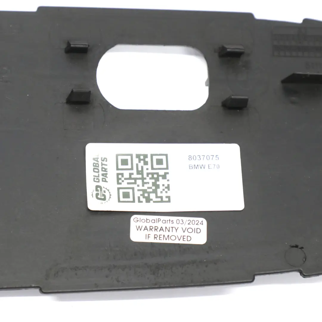 BMW X5 E70 Paraurti anteriore Griglia Pannello inferiore M Sport - SKU 8037075 - Numero di parte 8037075