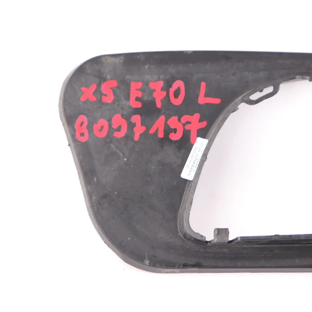 Soporte Parachoques Delantero Soporte Izquierdo para BMW X5 E70 M Sport con número de pieza 8037137 BMW X5 E70 M Sport Soporte Parachoques Delantero Soporte Izquierdo - SKU 8037137 - Número de pieza 8037137