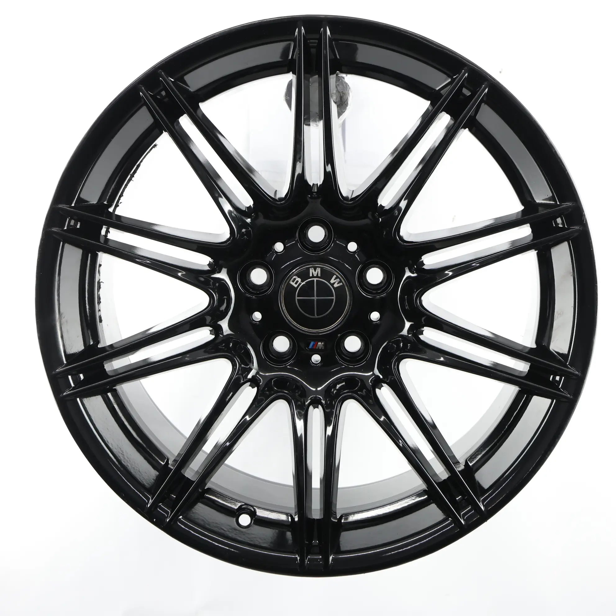 BMW E90 E91 Schwarz Hinten Alu Felge Alufelge 19" M Double Spoke 225 9J ET:39