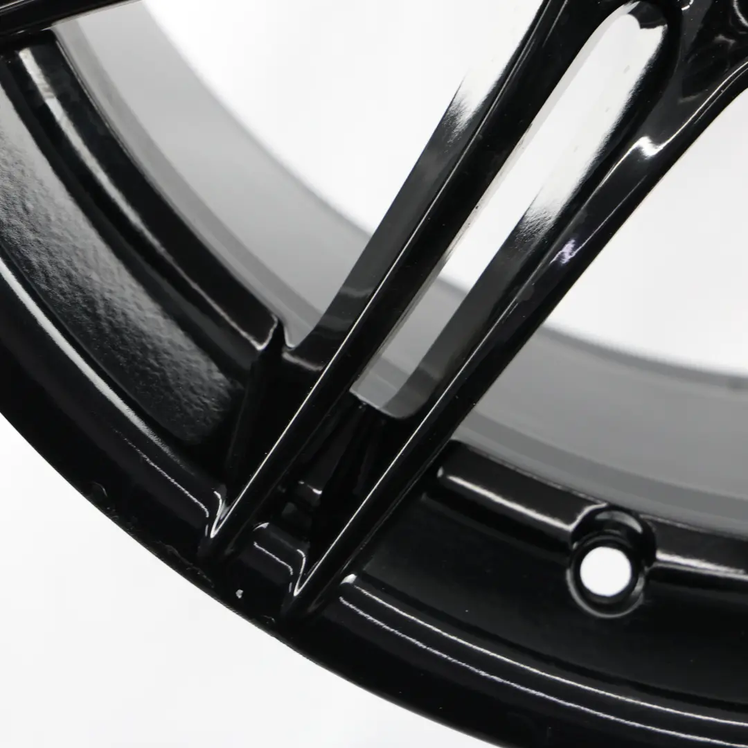 BMW E90 E91 Schwarz Hinten Alu Felge Alufelge 19" M Double Spoke 225 9J ET:39 - SKU 8037142-3 - Teilenummer 8037142