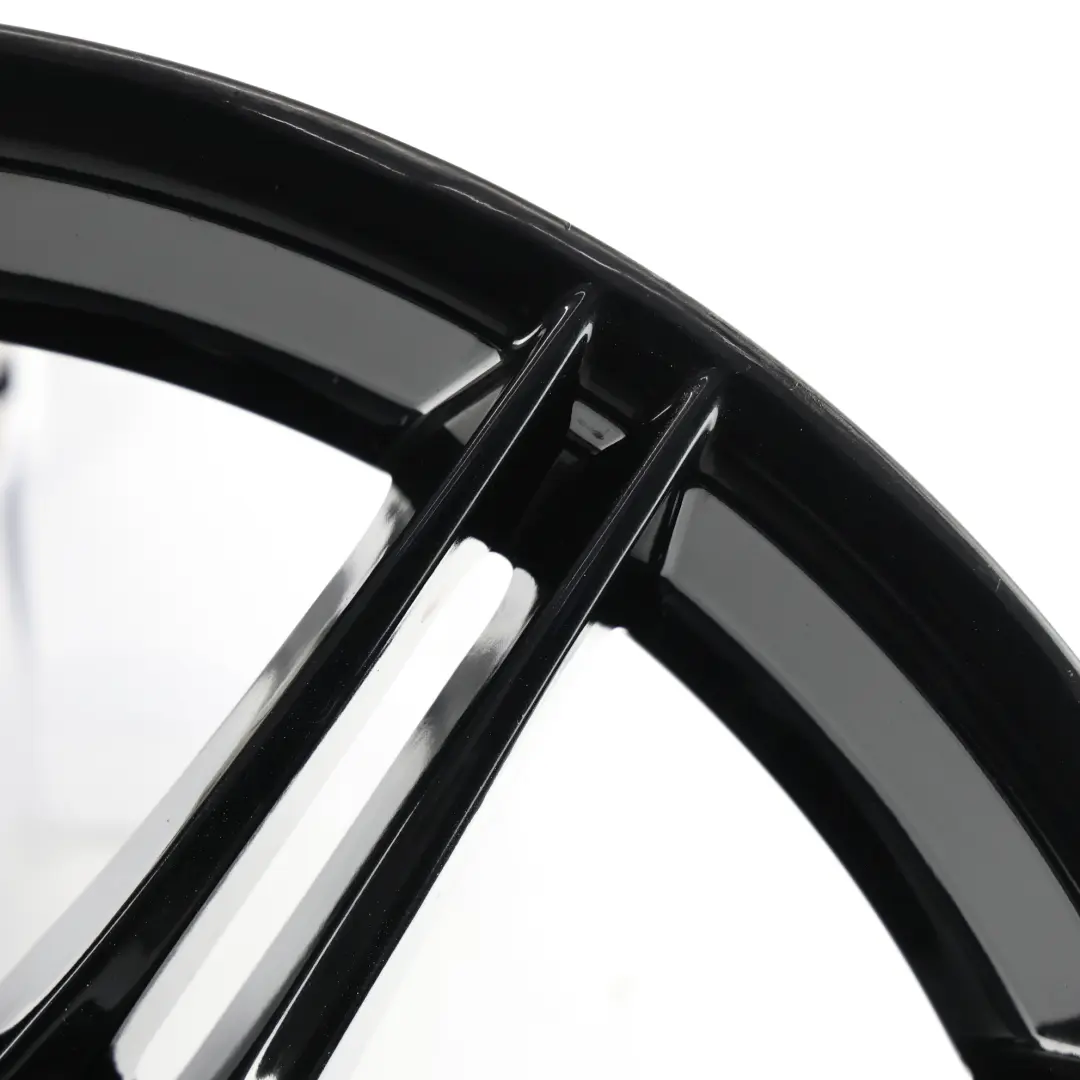 BMW E90 E91 E92 E93 Black Rear Wheel Alloy Rim 19" M Double Spoke 225 9J ET:39 - SKU 8037142-3 - Part number 8037142