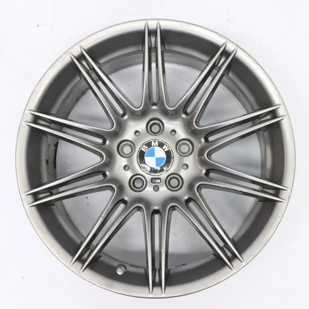BMW E90 E92 Ferricgrey Rear Wheel Alloy Rim 19" M Double Spoke 225 9J ET:39 - SKU 8037142-4 - Numéro de pièce 8037142